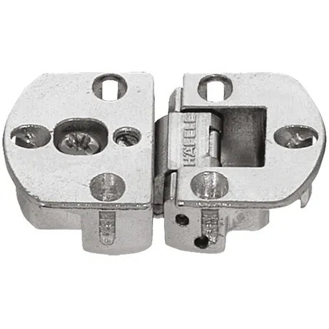 Klaffehengsel Justering Ø35mm 3D Nikkel