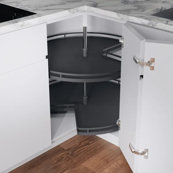 Hjørnekarusell Kesseböhmer Arena Style 3/4 Ø820mm - Flere Farger