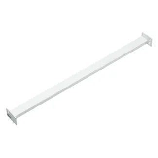 Sarg 867x15x30mm Stål Hvit 