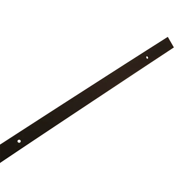 Skyvedørskinne Retro 2m Sort