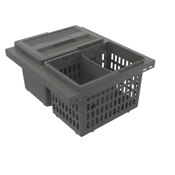 Avfallssorterer IMA Cube Basic Low 400 ECO antrasitt 