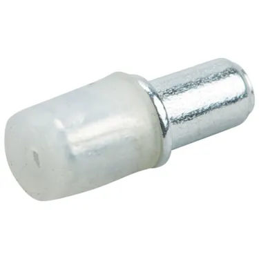 Hyllebærer For Glasshylle Ø5/5mm M/Plast Hette 1000stk