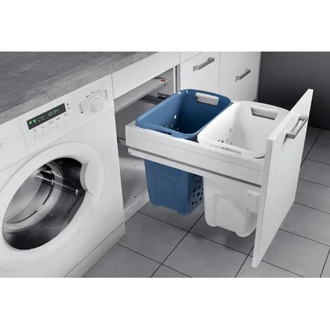 Skittentøysuttrekk Hailo 50/60cm Hvit 2stk