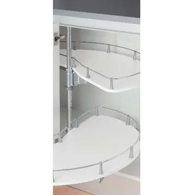 Hjørnekarusell Pelly 1/2 Hvit/Sølv