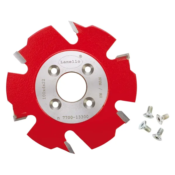 Freseblad Lamello HW100x4x22 Z6 4NL Top/Zeta