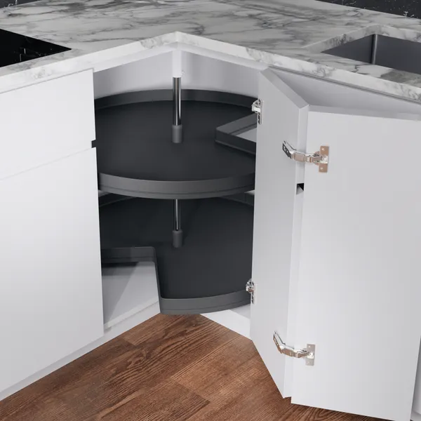 Hjørnekarusell Kesseböhmer Arena Style 3/4 Ø820mm - flere farger