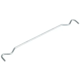 Trådhyllebærer C/C448 Ø5x19 Stål Elgalvanisert