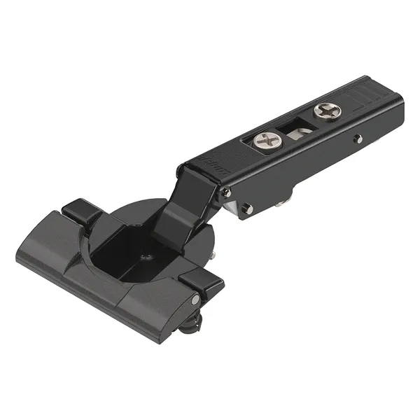 Hengsel Blum 110° Utenpåliggende U/Fjær Inserta Svart Onyx