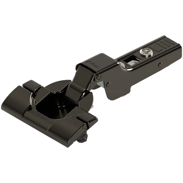 Hengsel Blum 110° Halvdekkende U/Fjær Inserta Svart Onyx