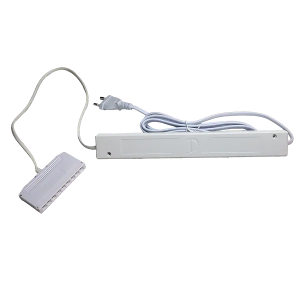 Trafo Led 24V 30/60W 9 Utganger 2m Kabel M/Stikk