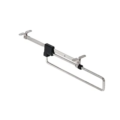 Garderobestang Utrekkbar 4-6kg Krom