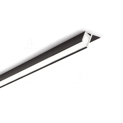 Profillist Tynn Aluminium 2m - Flere Farger