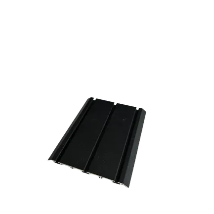 Skyvedørskinne BT Bunn 50kg 3 Spor 3m Sort