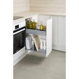 Benkeskapsuttrekk Pelly 300mm Flasker/Bøker Antrasitt