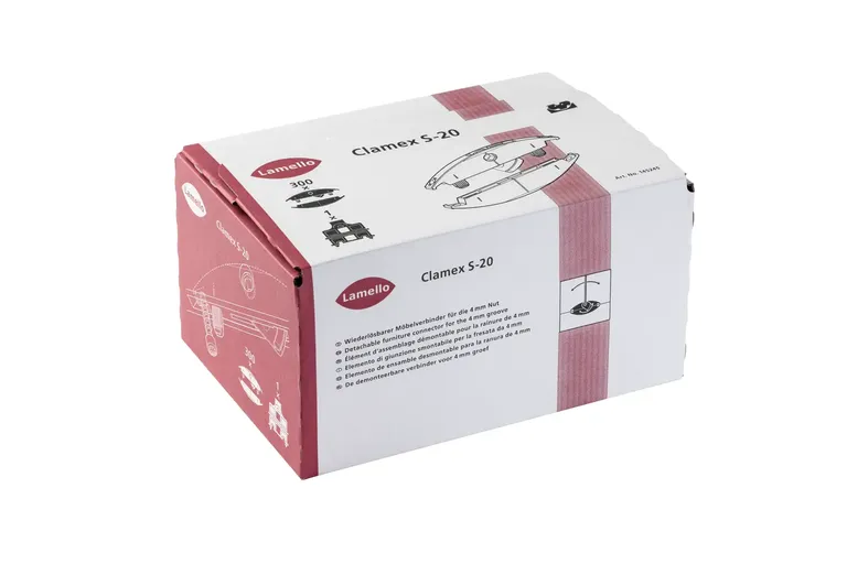 Lamello Clamex S-20 inkl. bor og justeringsjig