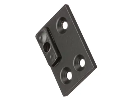 Sinklist Kappbar Høyre/Venstre Flens Sort/Hvit 