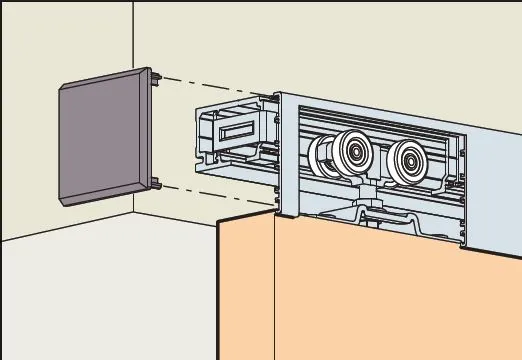 Endekappe & Stopper Hawa Porta Antrasitt