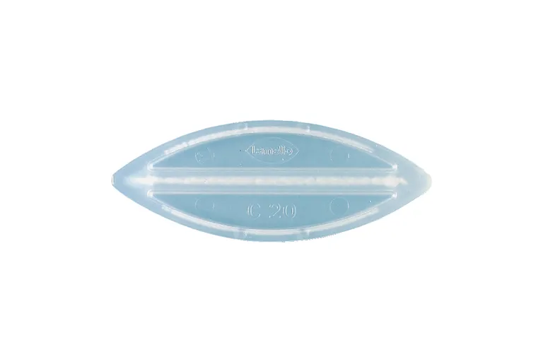 Lamello C20 plast 60x23x4mm transparent 250stk