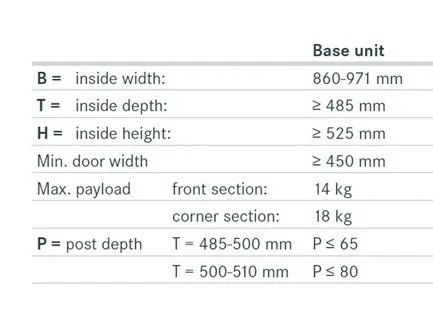 Uttrekk Kesseböhmer Magic-Corner Arena Classic M/Kurver Hvit/Sølv 
