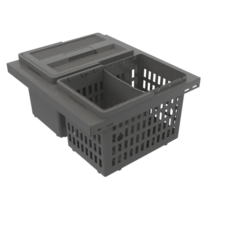 Avfallssorterer IMA Cube Basic Low 400 ECO antrasitt 