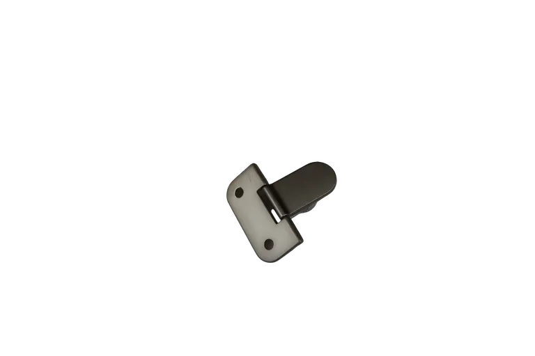 Hengsel Glassdør 180° Stål  50x20/6-8mm  Børstet Nikkel