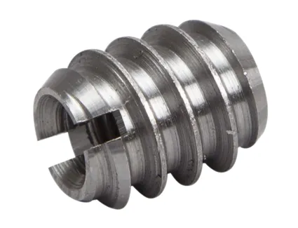 Innskruingsmuffe M6x12x15mm Stål Ubehandlet