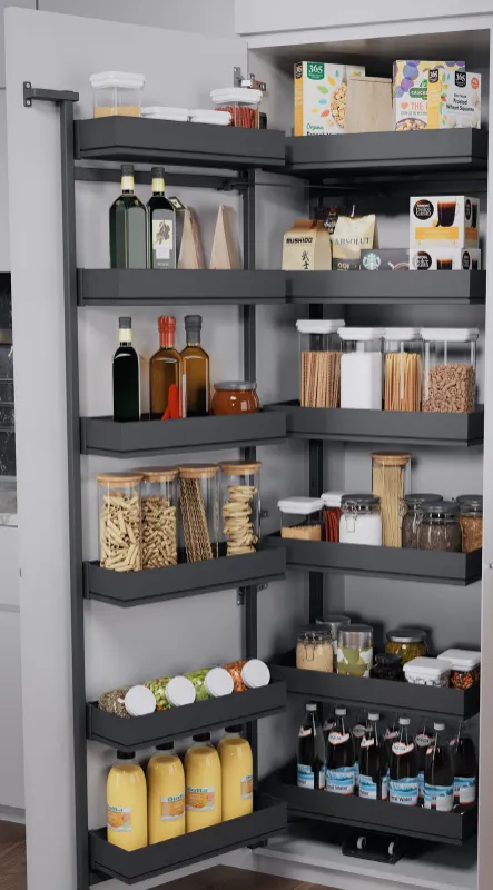 Høyskapsutrekk Tandem 3 Arena Pure Antrasitt