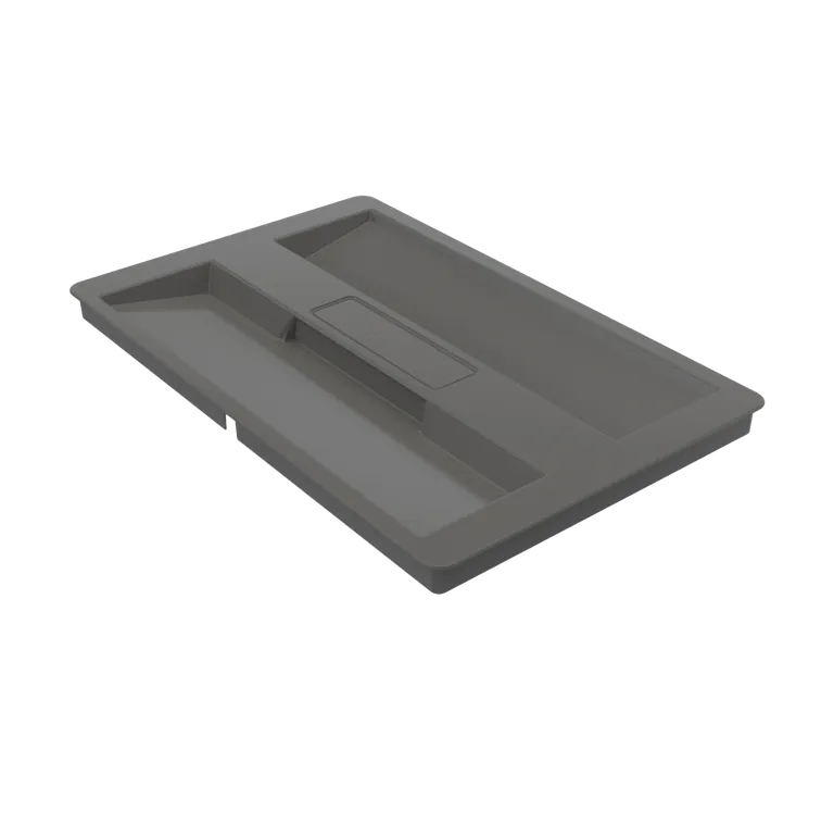 Lokk IMA Future Til Avfallsbøtte Antrasitt