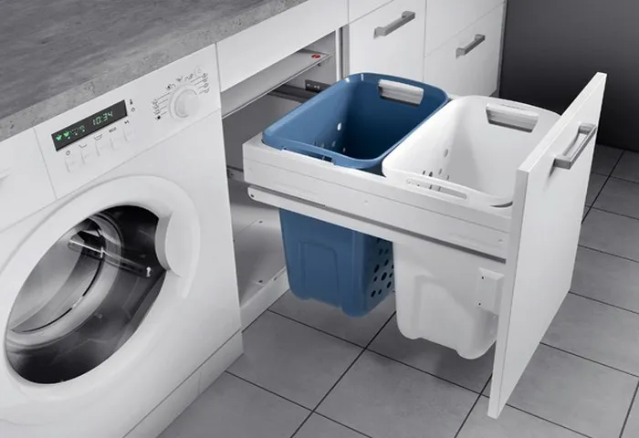 Skittentøysuttrekk Hailo 50/60cm Hvit 2stk