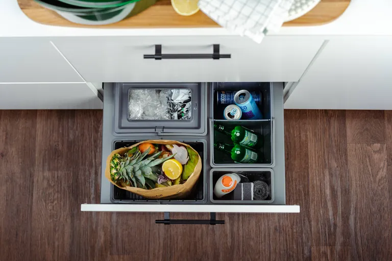 Avfallssorterer IMA Cube Basic Low 600 ECO Antrasitt