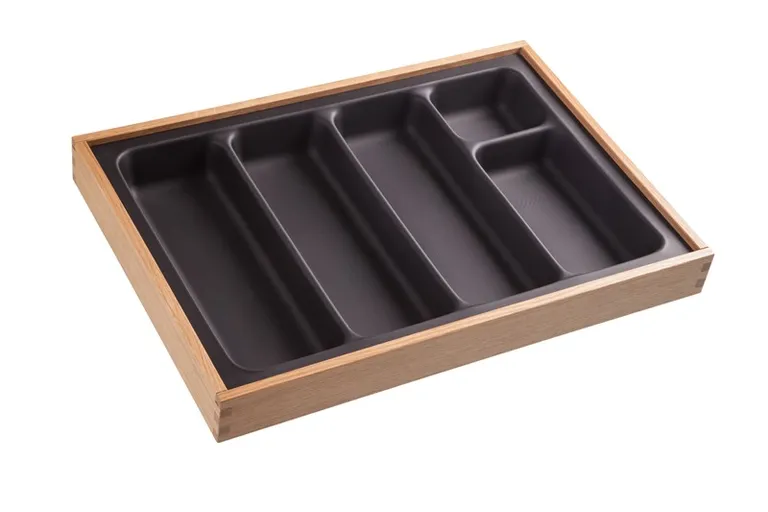 Bestikkinnlegg Silencio Eik/Sort 