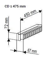  Belte & Slips Holder Conero Utrekk Oppbevarings Kopp Svart
