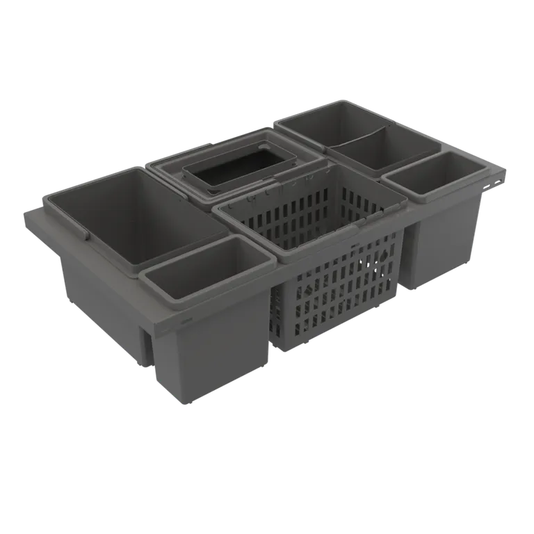 Avfallssorterer IMA Cube Basic Low 800 ECO Antrasitt