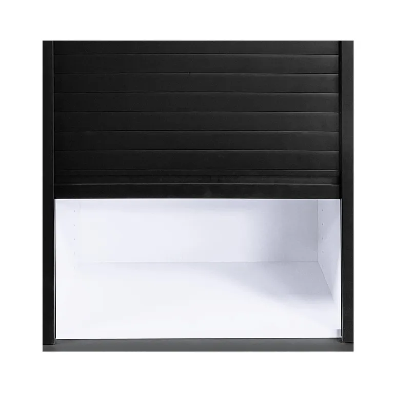 Sjalusi Knoke KS40 H1378 B600 16mm Matt Sort 