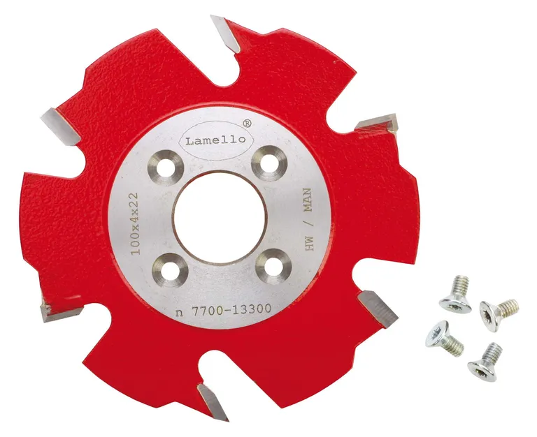 Freseblad Lamello HW100x4x22 Z6 4NL  Top/Zeta 