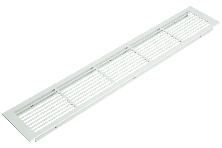 Lufterist 500x86mm 200cm2 Aluminium - Flere Farger