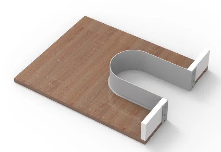 Vannlås U-Utsparing - Flere Farger