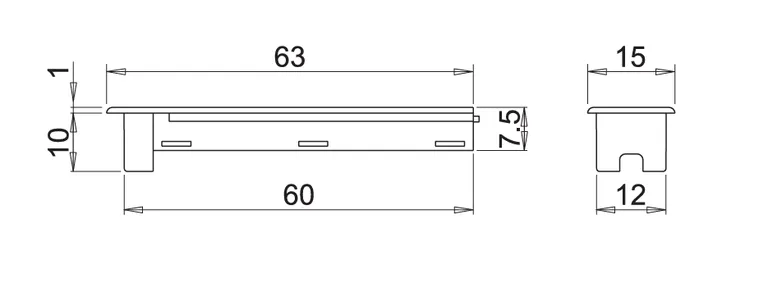Dimmerbryter Nexus Sensor  SD 72W 24V