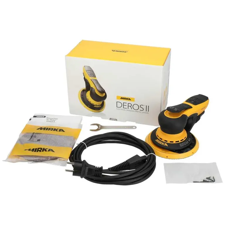 Rondellslipemaskin Mirka Deros ll 650 EU Ø150mm Orbit 5mm