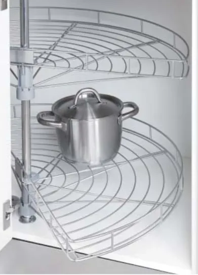 Hjørnekarusell Pelly 1/2 Sett Ø850mm Antrasitt