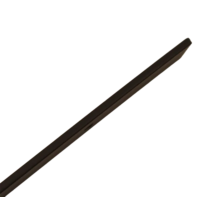 Skyvedørskinne Retro 2m Sort