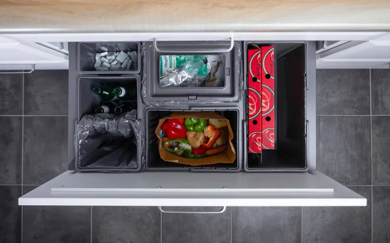 Avfallssorterer IMA Trend 800 Highside ECO Antrasitt 