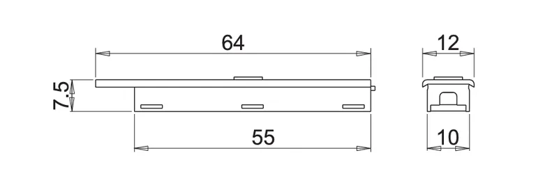Sensor Nexus SP Infrarød PIR 72W 24V 