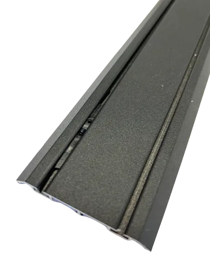 Skyvedørsskinne BT Bunn Dobbelsidig Teip 50kg 3m  Sort