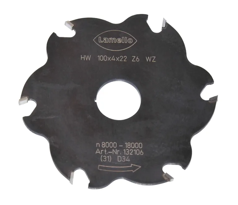 Freseblad Lamello HW100x4 Z6 For Classic