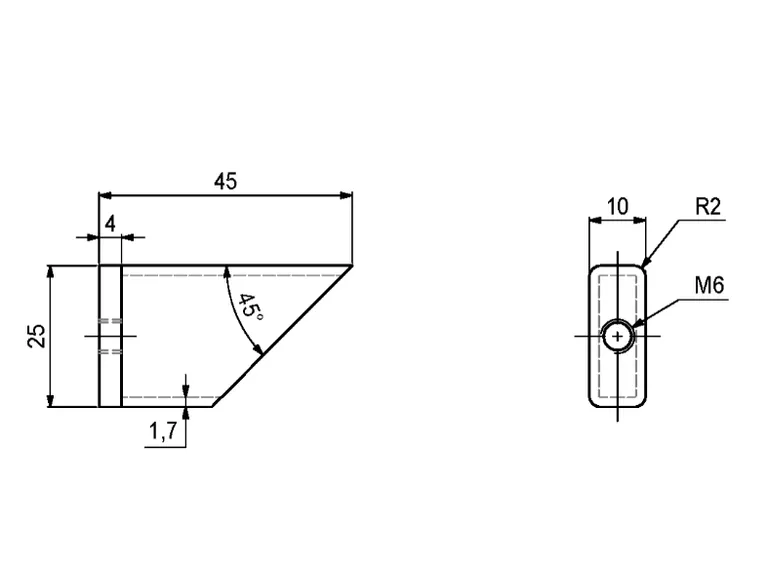 Sinklist kappbar ekspansjons del m/gjenger