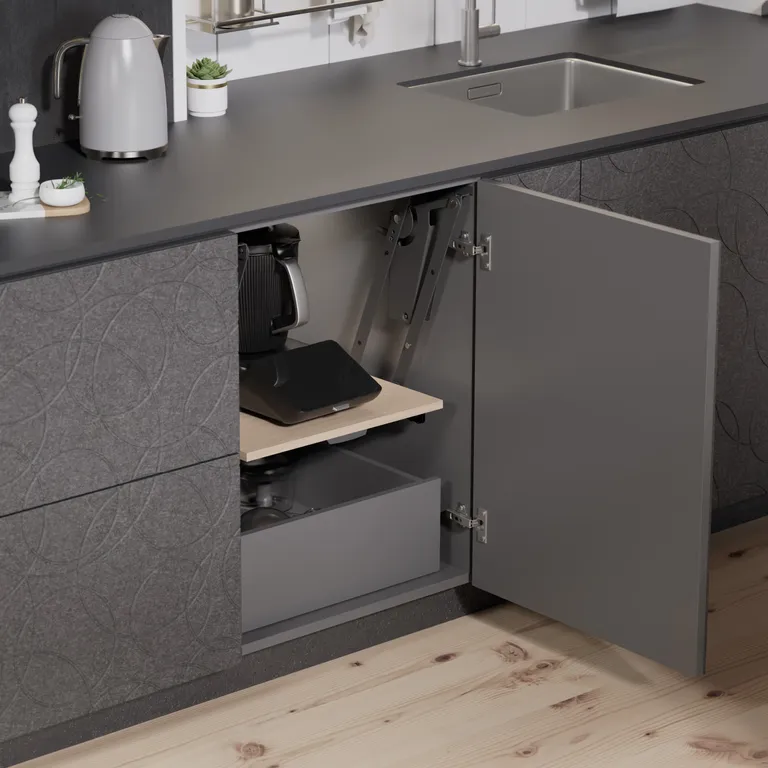 Nedsenkbeslag Kesseböhmer  ChefsTable antrasitt