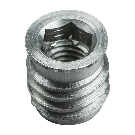 Rampamuffe M8x14x15mm Stål Ubehandlet