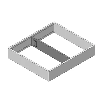 Skufferamme Blum Ambia-Line for Legrabox/Merivobox L300mm W242mm H50,7mm Stål