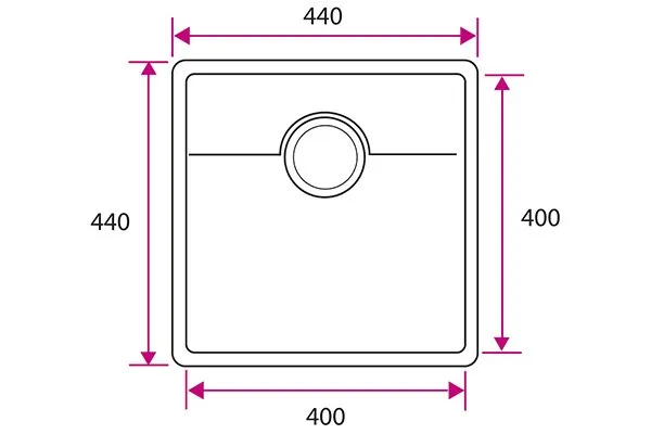Kjøkkenvask Stala Max 1 Kum  